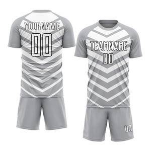Camiseta de Fútbol para Hombre, Alta Calidad, Transpirable, Secado Rápido, Antibacteriana, 100% Poliéster, Manga Corta, Cuello en V, Frente Liso, Personalizable - Product Image 1