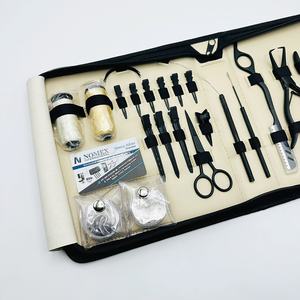 Kit de pinces d'extension de cheveux professionnelles-Logo personnalisé durable en acier inoxydable de qualité chirurgicale de précision pour un usage commercial - Product Image 6