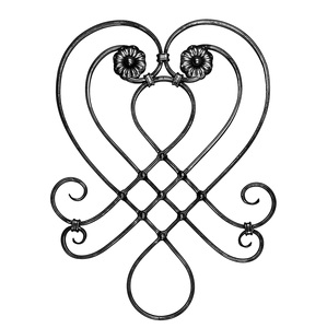 Arte de Pared Clásico de Hierro Forjado, Decoración de Pared para el Hogar, Decoración de Sala de Estar, Acabado Antiguo, Arte de Pared Personalizado - Product Image 1