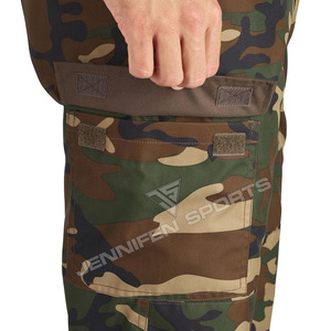 Pantalon tactique camouflage à séchage rapide pour homme, 100% tissu en velours côtelé, pantalon de randonnée, de chasse, de travail, avec poches cargo - Product Image 5