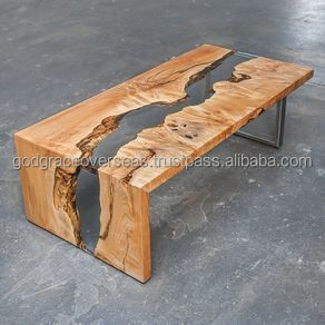 Mesa de comedor de madera de alta calidad, juego de sillas de vidrio templado para restaurante - Product Image 4