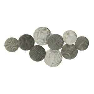 Decoración de Pared para Sala de Estar, Arte de Pared de Metal Galvanizado con Diseño de Flores, Arte de Pared Moderno para Decoración de Habitaciones de Invitados - Product Image 3