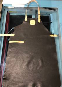 Delantal de Cuero de Alto Rendimiento Resistente al Calor para Cocina, Barbacoa y Taller, Pedidos al por Mayor, LPN-0283 - Product Image 3