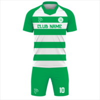 Maillot d'entraînement de football en promotion – Respirant, séchage rapide, imprimé, couleur et logo personnalisables – Ensemble uniforme d'équipe pour adultes