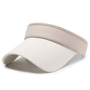 Casquettes de sport en coton OEM en gros, visières de course, de pêche et de plein air, protection solaire décontractée, visière vide, séchage rapide en polyester - Product Image 3