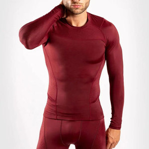 Meilleures ventes : Rashguards pour hommes en Spandex/Polyester, sublimation, manches longues, compression, UPF50+, séchage rapide - Product Image 3