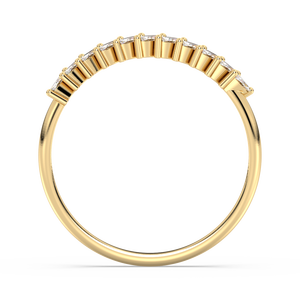 Bague REYES en argent sterling 925 avec moissanite taille marquise de 0,26 carat, design personnalisé, pour fiançailles et mariage, bijoux fins, vente en gros - Product Image 5