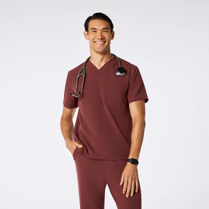 Uniformes Médicos Personalizados de Alta Calidad para Hombres, Ropa de Trabajo para Enfermeros, Pantalones Deportivos Personalizados con Diseño Moderno para Doctores - Product Image 1
