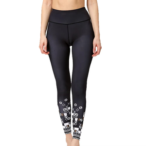 Leggings de sport et de yoga pour femmes, best-sellers, haute qualité, 100% coton, taille élastique, taille adulte, confortables, respirants, décontractés - Product Image 2