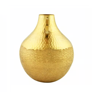 High Quality Aluminium Flower Vase With Polish Finished For Tabletop Home Decor Metal Flower Vase For <b>Table</b> Decoration - Product Image 5