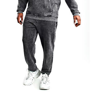 Ropa para Hombre, Ropa Deportiva para Exteriores, Chándal con Lavado Ácido, Cómodo y Suave de Algodón para Invierno, con Pantalones Cargo, Conjunto Personalizado con Lavado Ácido - Product Image 4