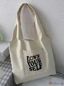 Eco Friendly Cotton Vintage Fashion Hobo <b>Bag</b> Reusable <b>Shoulder</b> Tote <b>Bag</b> Custom Logo Canvas <b>Slouch</b> <b>Bag</b> for Women Wholesale - Product Image 5