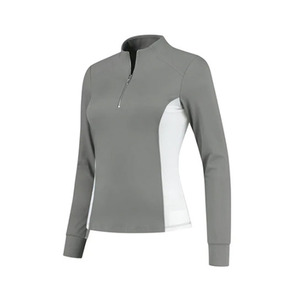 Fournisseur de vêtements de compétition d'équitation pour femmes, sous-vêtements de base sans couture respirants, chemises de concours d'équitation - Product Image 4