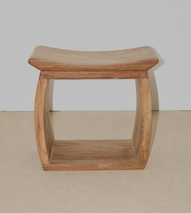 Modern Scandinavian Handmade Solid Teak <b>Wood</b> <b>Stool</b> Natural Finish Stable Structure Home Furniture Living Room Apartment Use - Product Image 2