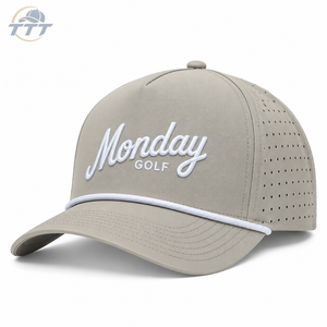 Gorra de Golf Personalizada, Fabricante en Vietnam, Corte Láser, 6 Paneles, Transpirable, Cierre a Presión, Logotipo Bordado, OEM, ODM, Venta al Por Mayor de Fábrica - Product Image 4