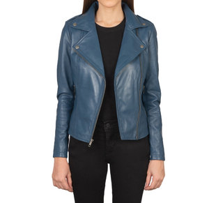 New Arrival Women Fashion <b>Leather</b> <b>Jackets</b> Women's Real Sheepskin <b>Leather</b> <b>Jackets</b> Premium Quality OEM 2026 - Product Image 4