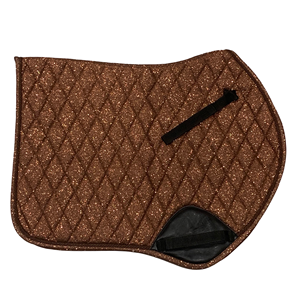 Vente en gros de tapis de selle d'équitation personnalisés, tapis de selle matelassé lavande, tapis de selle d'équitation anglaise pour équipement équestre - Product Image 6