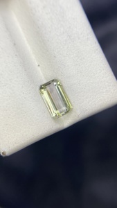 Pierre de Tanzanite Naturelle Certifiée Non Chauffée, Couleur Bio, Taille Émeraude Octogonale, Zoisite Naturelle Tanzanite 1,68 Carat, Clair comme un cristal - Product Image 5