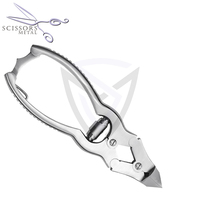 Coupe-ongles en acier inoxydable 3 en 1, lame incurvée, poignée ergonomique pour ongles épais et incarnés, emballage en boîte pour pédicure