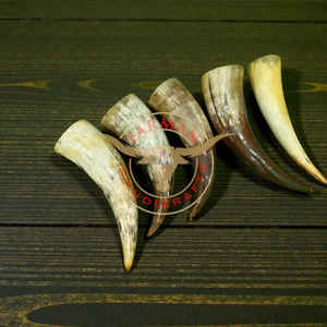 Cuerno Vikingo de Lujo Pulido a Mano, Taza de Cuerno Natural de 500 ml de Capacidad, a Prueba de Fugas, Estilo Nórdico Medieval - Product Image 5