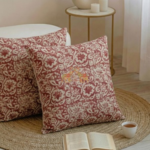 Latest Collection Of Cotton Block Printed Cushion Cover For Home Offices and Hotel <b>Sofa</b> - Product Image 3