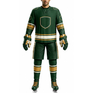 Tenue de joueur de hockey avancé personnalisée : Maillot, pantalon, gants, chaussettes – Légère et durable pour les sports de glace - Product Image 3