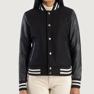 Proveedor Directo de Fábrica, Chaquetas Varsity para Mujer en Venta en Línea, Fabricación Profesional, Precio Económico, Chaqueta Varsity para Mujer - Product Image 1