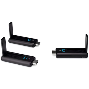 Système de présentation sans fil pour ordinateur portable, PC, appareils HDMI et mobiles avec connexion 5 GHz, portée de 50 pieds, partage d'écran Plug & Play - Product Image 1