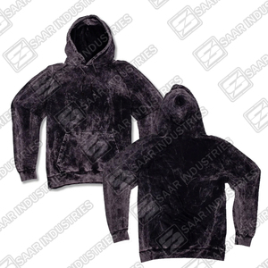 Sudadera con Capucha Negra Vintage para Hombre, Estilo Lavado Ácido, Moda Urbana, Suave y Cómoda - Product Image 5