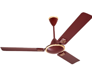 Ventilateur de plafond USHA EX9 GLO 1200 mm Noir Moteur AC 5 étoiles Métal Ménage 3 pales Classe A Efficacité énergétique Conception silencieuse - Product Image 3