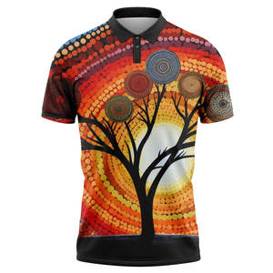 Nouveauté : Polo personnalisé en sublimation pour hommes, prix très bas, vente en gros, fabricant d'équipement d'origine. - Product Image 1