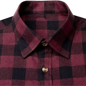 Camisa de Franela para Hombre, Otoño, Casual, Ecológica, Transpirable, Colores y Logotipo Personalizables, Servicio OEM, Gran Venta - Product Image 1
