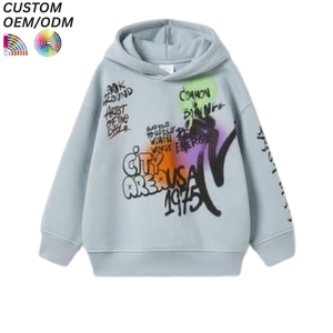 Sweat-shirt à capuche décontracté pour bébé, 100% coton, respirant et à séchage rapide - Product Image 5