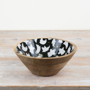 Vente en gros de bols en bois personnalisés avec impression émaillée pour mariage et fête, bols de service personnalisés en promotion - Product Image 3