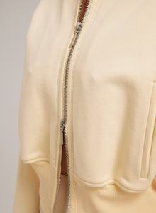 Sudadera con capucha de talla grande con logo personalizado, forro polar oversize, estilo urbano, lavado ácido, vintage, con cremallera, para mujer, sudaderas con capucha lavadas al ácido, 5XL - Product Image 3