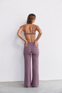 Pantalones Deportivos de Felpa de Algodón para Mujer, Pantalones Deportivos de Cintura Alta con Bolsillos, Pantalones Casuales - Product Image 2