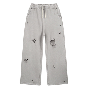 OEM lightweight sweatpants, custom logo sweat pants and cotton knit joggers for Streetwear Brands Bulk Orders - Product Image 6