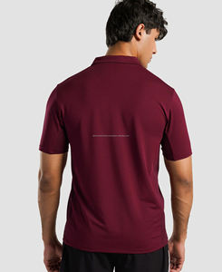 Camisa Casual Transpirable de Primera Calidad, Corte Ajustado, para Hombre, con Bordado Personalizado, Manga Corta, Botones, Diseño Sólido, para Verano - Product Image 3