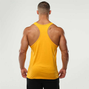 Cotton/bamboo Fiber <b>Mens</b> Muscle Tank Top For Bodybuilding Gym <b>Singlet</b> Customizable Colors Sizes Breathable Power Lifting - Product Image 5
