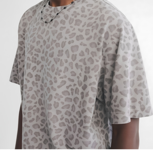 Bulk Graphic T-<b>Shirts</b> Oversized Streetwear Vintage <b>Leopard</b> <b>Print</b> Anti-Pilling <b>Men's</b> XS OEM ODM Supplier - Product Image 6
