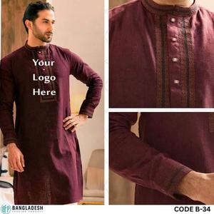 Vente en gros abaya pour homme musulman vêtements islamiques Bangladesh vêtements panjabi pour hommes fabricant du Bangladesh - Product Image 1