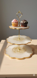 Proveedor Indio Vende Soporte Redondo para Tartas de Resina de Acacia de Excelente Calidad, Ideal para Bodas - Product Image 6