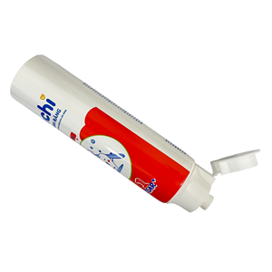 หลอดเครื่องสำอาง PE สีขาว ฝาเปิดปิดแบบพลิก พิมพ์ลายเงา สำหรับบรรจุภัณฑ์ครีม เจลล้างหน้า แชมพู ขนาด 100 มล. 120 มล. 150 มล. 200 มล. - Product Image 3