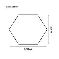 Tente familiale CAMPTOWN VENTRUE, tente dôme, installation facile, design compact, polyester, imperméable 3000 mm, utilisation en extérieur quatre saisons