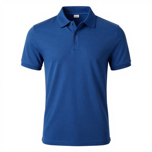 Camisas de Golf Personalizables para Hombre, 100% Algodón Tejido, Transpirables, con Botones al Frente, Manga Corta, Color Sólido, Impresión Digital, 220g - Product Image 5