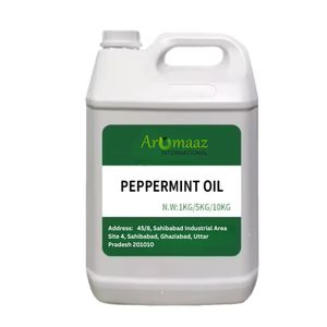 Huile essentielle de menthe poivrée 100% pure, fraîche, distillée à la vapeur, biologique et naturelle, idéale pour les cheveux - Product Image 1