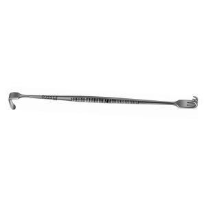 เครื่องมือถ่างผิวหนังสำหรับผ่าตัด PISSCO แบบสองด้าน ขนาดเล็ก ชนิดตะขอ สำหรับถ่างแผล เครื่องมือถ่างผิวหนังแบบมือถือสำหรับผ่าตัด - Product Image 4