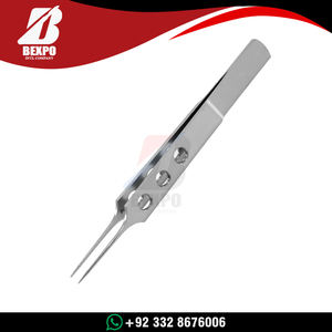 Pinzas Oftálmicas Quirúrgicas de Acero Inoxidable para Manipulación de Tejidos con Precisión, Herramienta de Microcirugía Reutilizable - Product Image 4