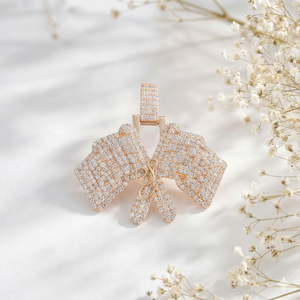 จี้สร้อยคอรูปธงแบบกำหนดเอง ชุบโรเดียม เงินแท้ 925 ประดับโมอิสซาไนต์ สไตล์เทรนดี้ ยูนิเซ็กส์ หรูหรา ฮิปฮอป แร็ปเปอร์ สำหรับงานปาร์ตี้ - Product Image 6