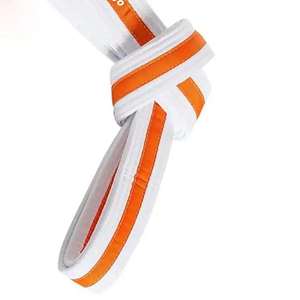 Ceintures de Karaté OEM en Gros – Fabricant Personnalisé de Ceintures de Classement d'Arts Martiaux 100% Coton Qualité Supérieure Brodé – Fournisseur en Gros - Product Image 4